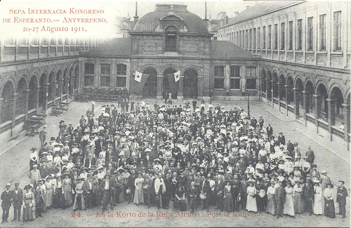 7º Congreso Internacional de Esperanto. Amberes, 20-27 agosto 1911.