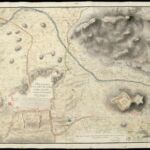 Plano topográfico de la villa de Velez el Rubio en el Reyno de Granada situado en la carretera gral del de Murcia (1809) - Arenas, Francisco José, fl. 1809