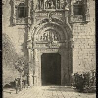 Fotografía "Toledo: portada de Santa Cruz"